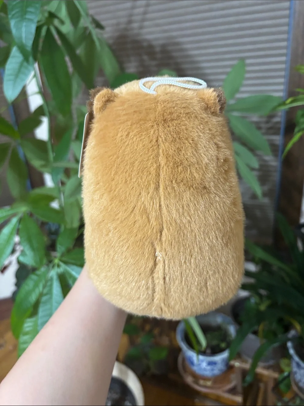 Plush Small Pet Toy - Soft Brown Plush Squirrel